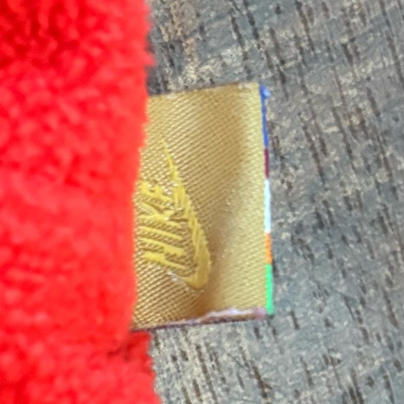 Nike athletics vintage women’s fleece full zip hooded jacket Sz large 12/14 - Picture 8 of 12